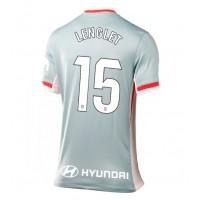 Camiseta Atletico Madrid Clement Lenglet #15 Segunda Equipación Replica 2024-25 para mujer mangas cortas